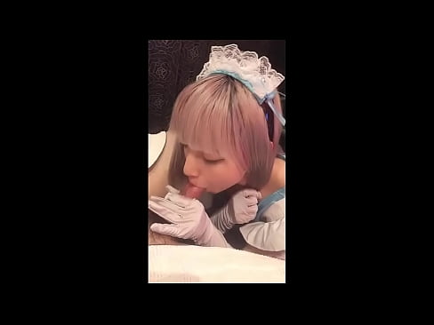 ❤️ 日本のアイドル「まゆか」、フレンチメイドのコスプレ、その1、ローションでフェラチオ、自慰行為 ❤❌ ポルノvk ❌️