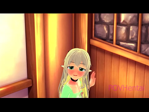❤️ (トラップ)エルフのメイドが顔を洗うのを手伝う ❤❌ ポルノvk ❌️